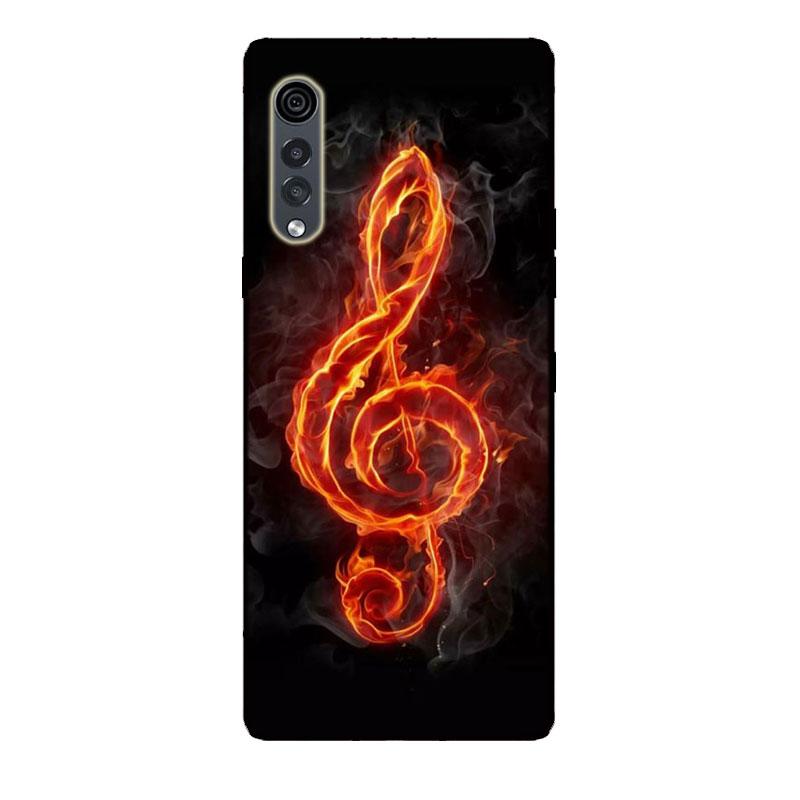Etui do LG Velvet Czarny Zderzak Silikonowe TPU Miękkie Pokrowiec na Telefon Do LG Velvet 5G LM-G900 Etui Kreskówka Funda Do Etui LG Velvet