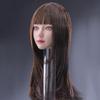 1/6 Scale Female Head Sculpt Beauty Girl Rooted Hair Head Carving 12 Inch Female PH TBL JO Action Figure Body Collection (Long Hair)