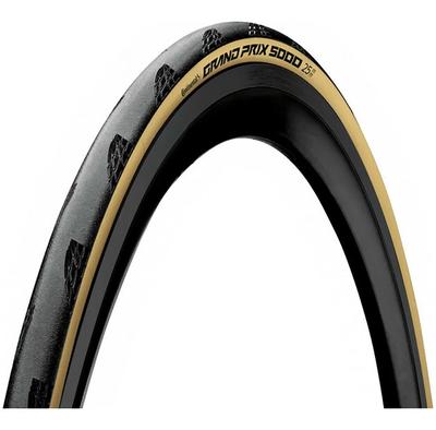 Continental Grand Prix 5000 Creme 700C X 25 Road Tyre
