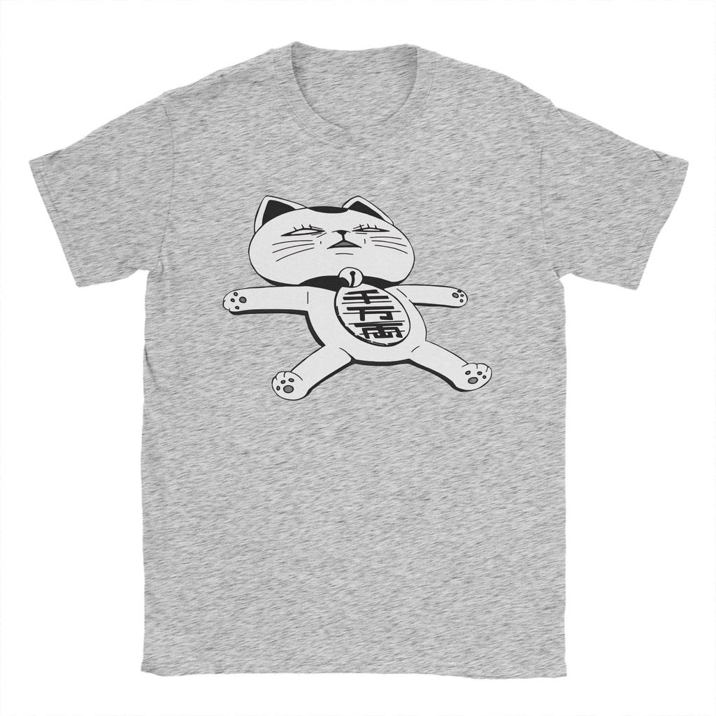 Turbo Granny Cat Dandadan T Shirts for Men Cotton Vintage T-Shirt O Neck  Tee Shirt Short Sleeve Clothes Unique