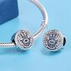100 %925 Sterling Silver Blue Dreamcatcher Owl Planet Starry Sky Beads Fit Bangle Diy Jewelry Making