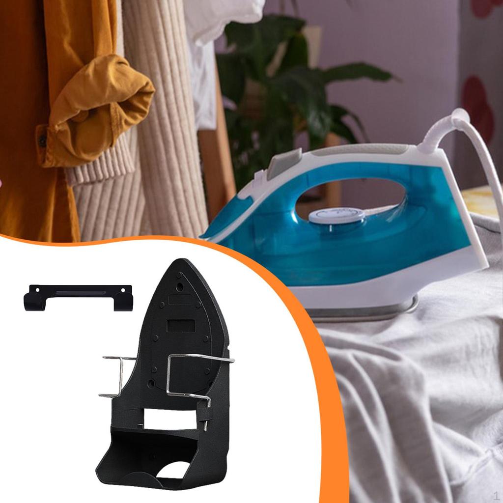 Ironing Board Hanger Rack Lightweight Compact Easy to Install Storage Organizer Wall