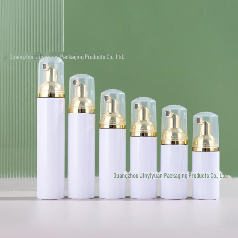 60ml White Foam Pump Bottle & 30ml Mousse Face Cleanser Dispenser
