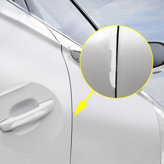 4Pcs Clear Car Auto Door Edge Guard Anti-collision Stickers Waterproof Durable