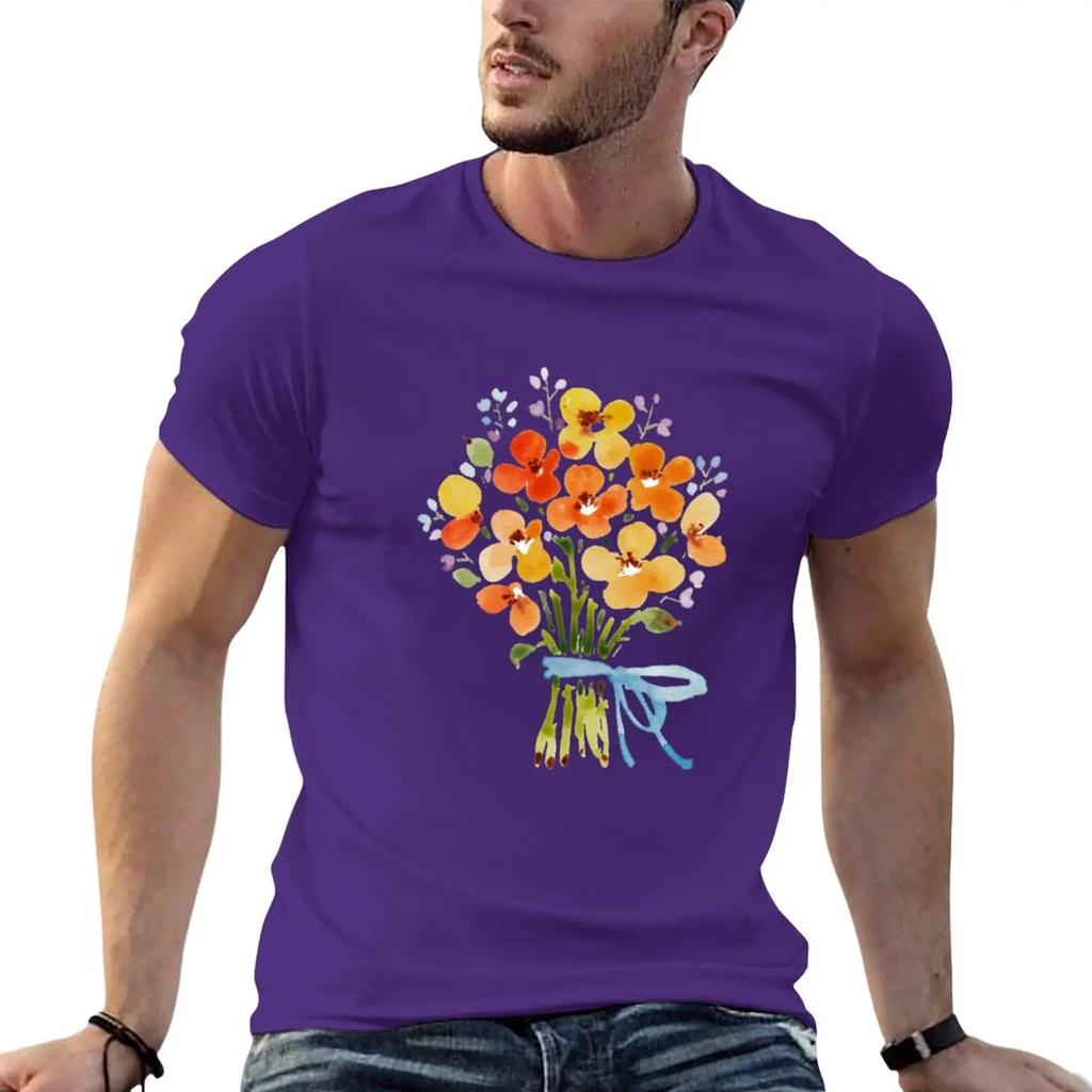 patterns Everyday | Summer bouquet T-Shirt shirts graphic tees Short sleeve tee oversized t shirts for