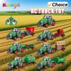 Mașină RC cu 4 Canale 1/24 Tractor Agricol Remorcă Forestieră Camion de Exploatare Forestieră RC Pompă de Apă Basculantă Telecomandă Mașini de Inginerie Fermier Jucării Copii
