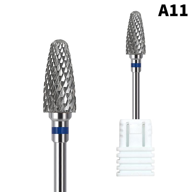 1Pc Tungsten Steel Nail Drill Bit Electric Milling Cutter for Manicure Pedicure Tools Nail Files Bits Apparatus Burr Drills