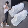2021 Fall White Shoes Women's Sneakers Trend Running Shoes Fitness Sports Shoes