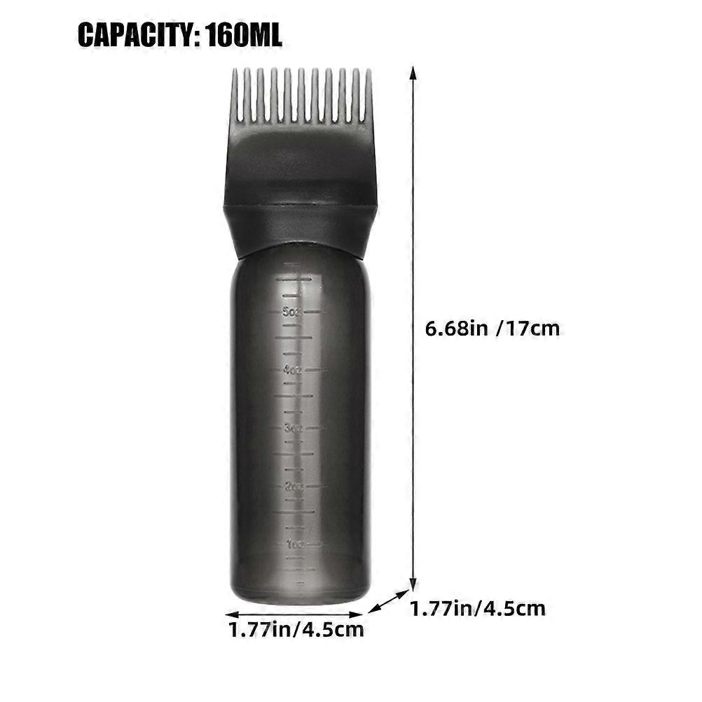 Hair Dyeing Bottles with Comb Applicator Useful for Hair Dye 12Pcs