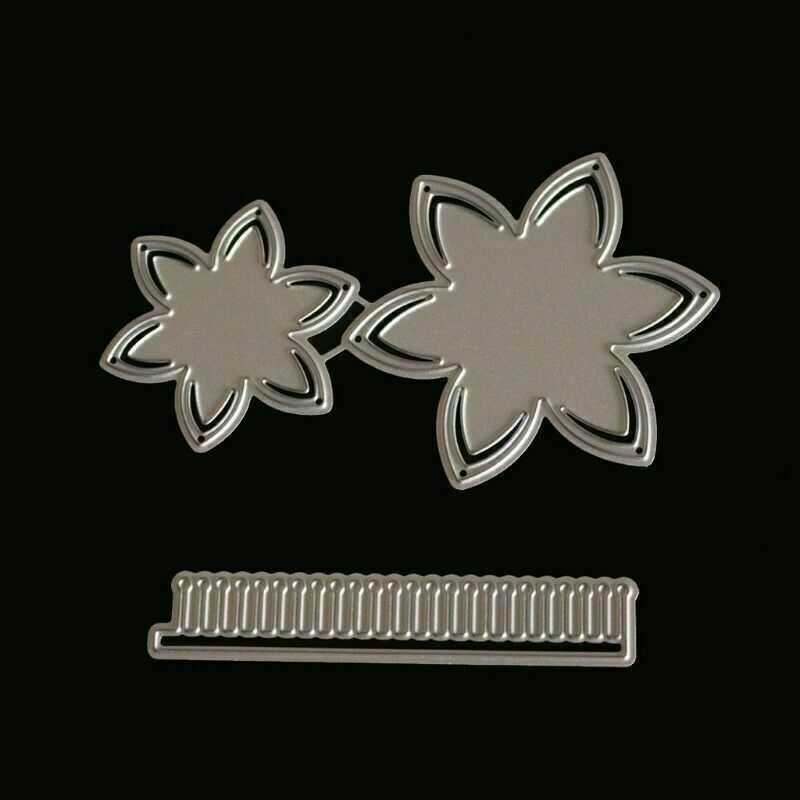 3d Lotus Flower Petal Cutting Dies Metal Stencil DIY Scrapbooking Album Card Embossing Craft Art Plant Craft