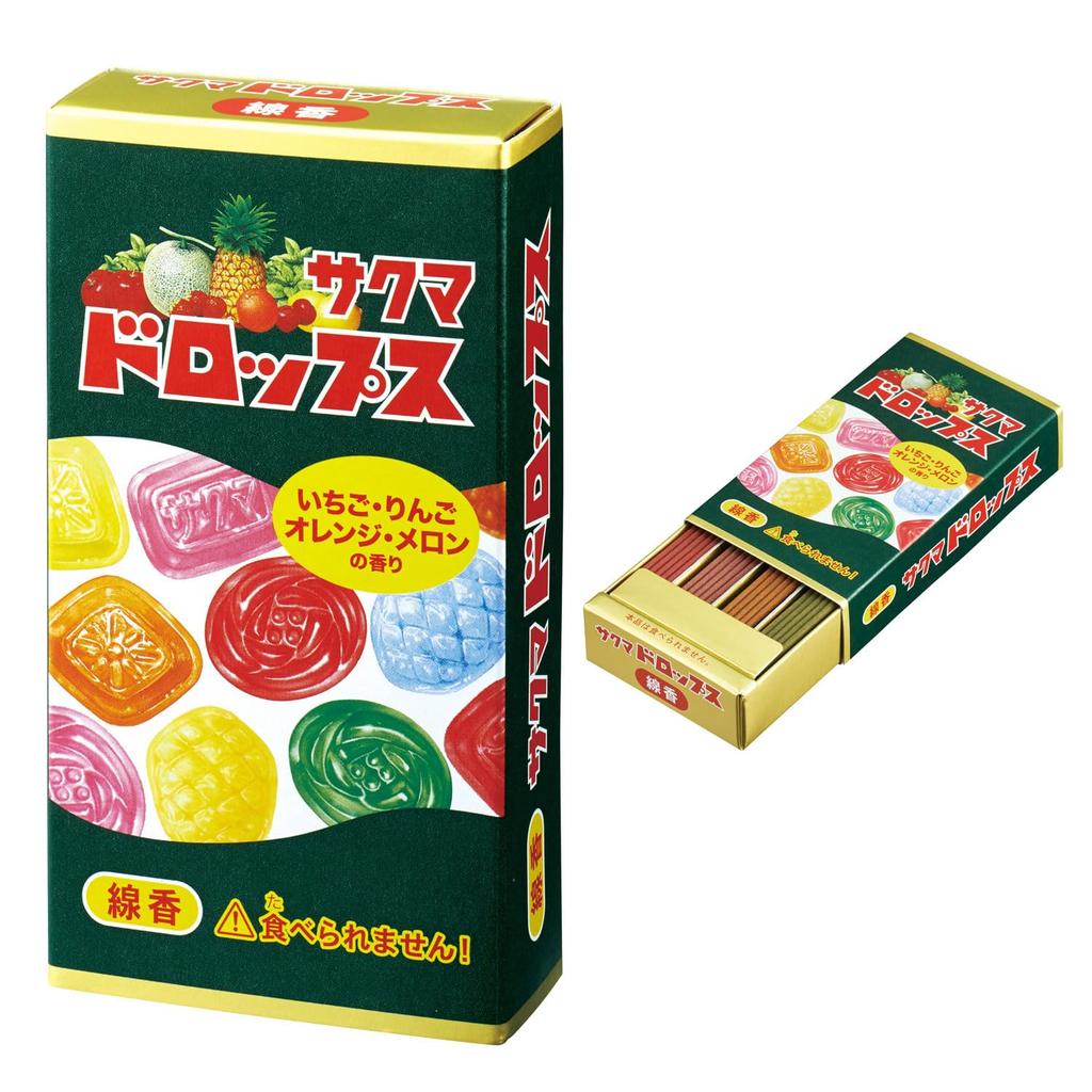 Kameyama Sakuma Drops Mini Incense Sticks Approximately 10g 4 Types 160 Collaboration