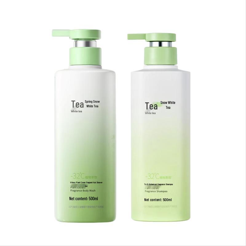 VTS Botanical White Tea Fragrance Shower & Shampoo Set