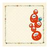 Asakura Senfu Super Water Repellent Furoshiki Nagare Plain Weave Daruma-san Fell Down