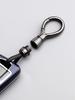 Men's Metal Car Keychain Pendant: Sleek Anti-Lost Waist-Hanging Key Ring
