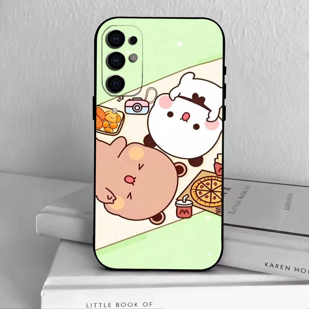 

Cute BuBu-DuDu Du Phone Case For Samsung S25,S24,S21,S22,S23,S30,Ultra,S20,Plus,Fe,Lite,Note,10,Black Cover Samsung S26Plus