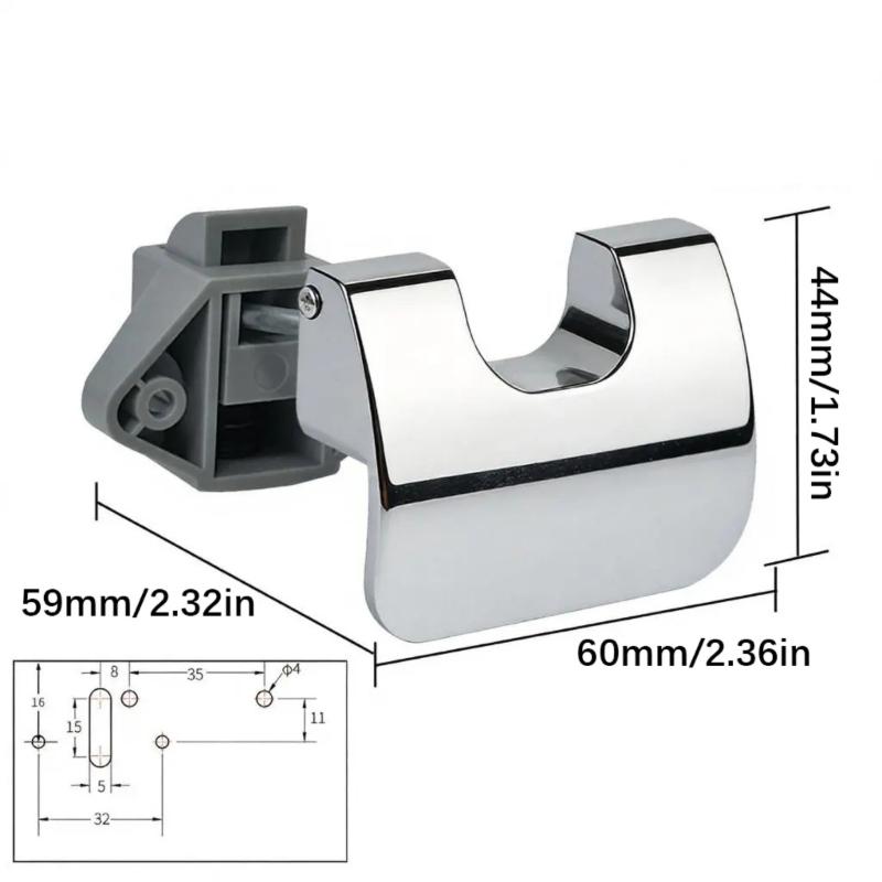 RVs Marine Boat Cabinet Drawer Lock Composite Toggle Latches For Campers Storage Compartments Quick Release Clamp Lock