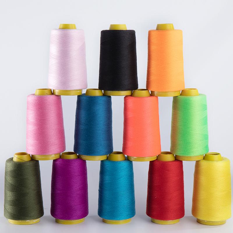 Sewing Machine Thread Pagoda Line Overlocking Thread For Machine Hand Embroidery 1300 Yard Each Spool 100 Polyester Durable