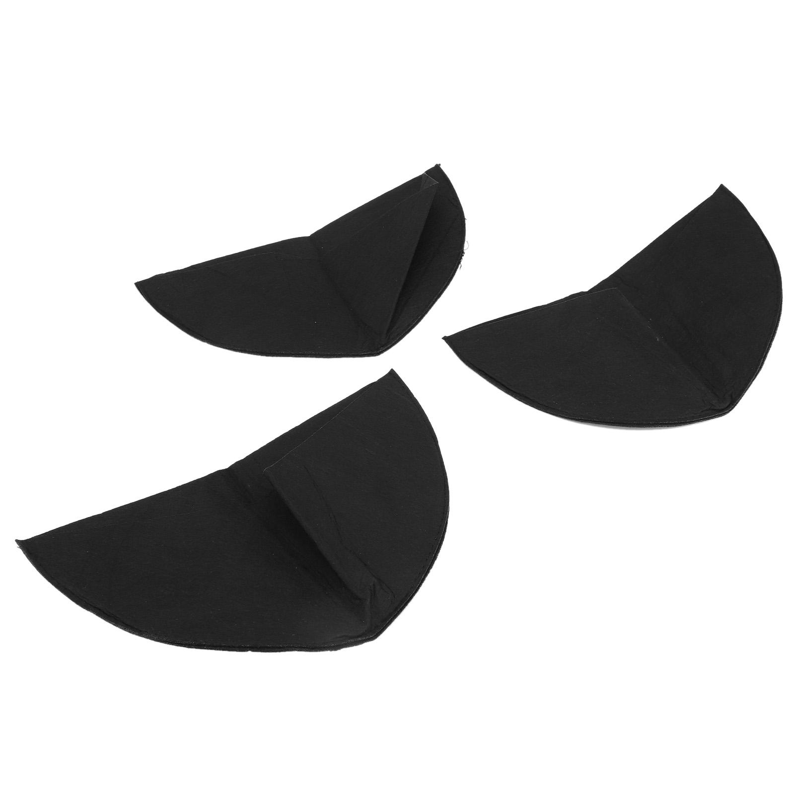 

3 шт полукруглые вставки для кашпо из фетра, многоразовые вставки для растений для настенного подвесного цветочного горшка, корзины 16 Inch