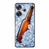6.79" For Poco M6 4G Case POCOM6 Phone Cover Black Silicone Soft Back Cover Case For Xiaomi Poco M6 4G Case M 6 Protective Coque