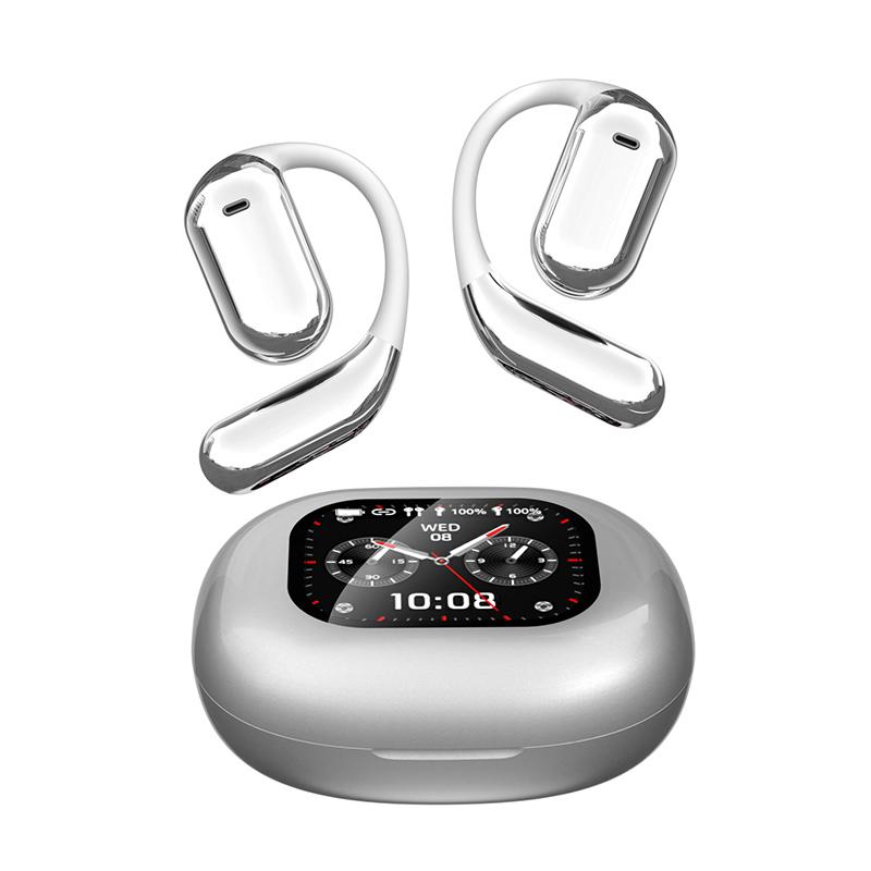 

Q16Pro Наушники для перевода Bt5.4 Беспроводные наушники Шумоподавление Водонепроницаемые 144 языка Перевод Сенсорный экран Наушники