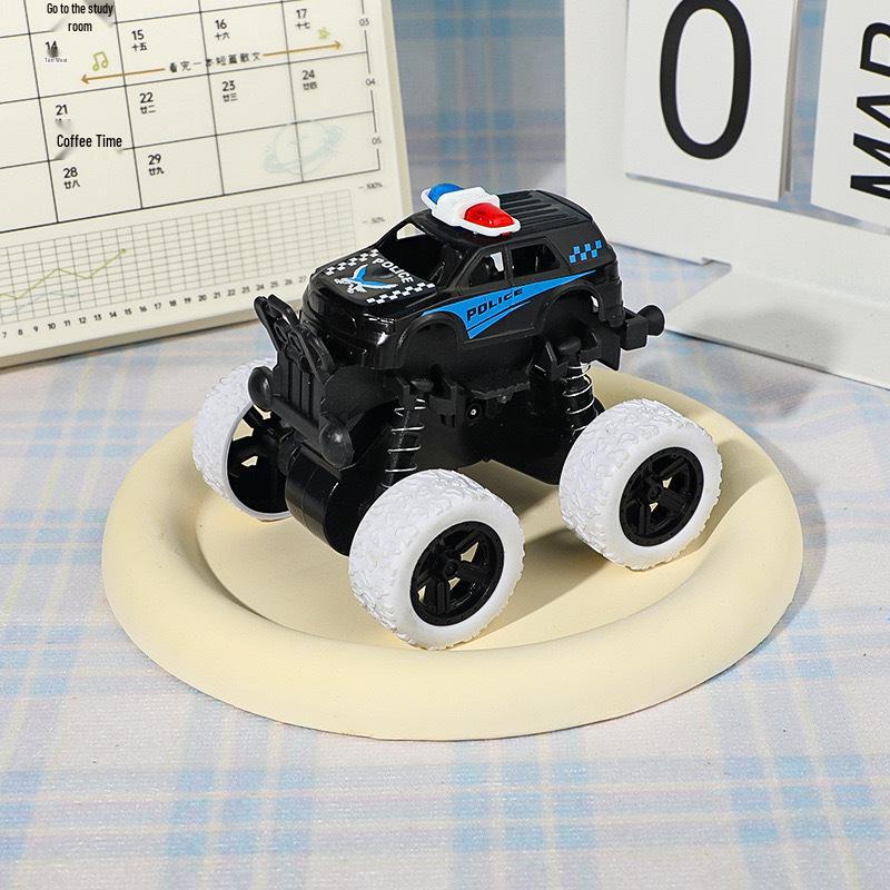 Popular Kids' 4WD Inertia Stunt Car - Drift & Rollover Capabilities