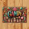 Vintage Metal Wall Art Sign 20x30cm Home Decor Retro Plaque