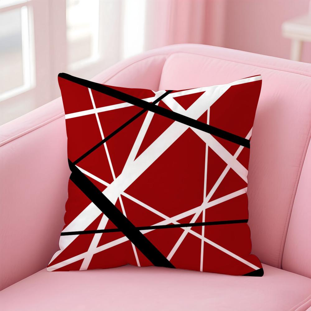 Cool Band V-Van HalenS Cushion Cover Comfortable Reversible Pillow Cover Ideal for Car Sofa Bedroom & Beyond