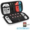 HEYSTOP [Switch Case/Switch OLED Model Compatible] Switch OLED Case Protective Cover Game Card Storage Dustproof Stainproof Waterproof Shockproof Full