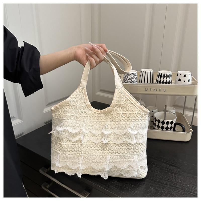 

Дизайн ниши для отдыха и отпуска, женская новая наплечная сумка большой вместимости, модная сумка-тоут Without pendant белый