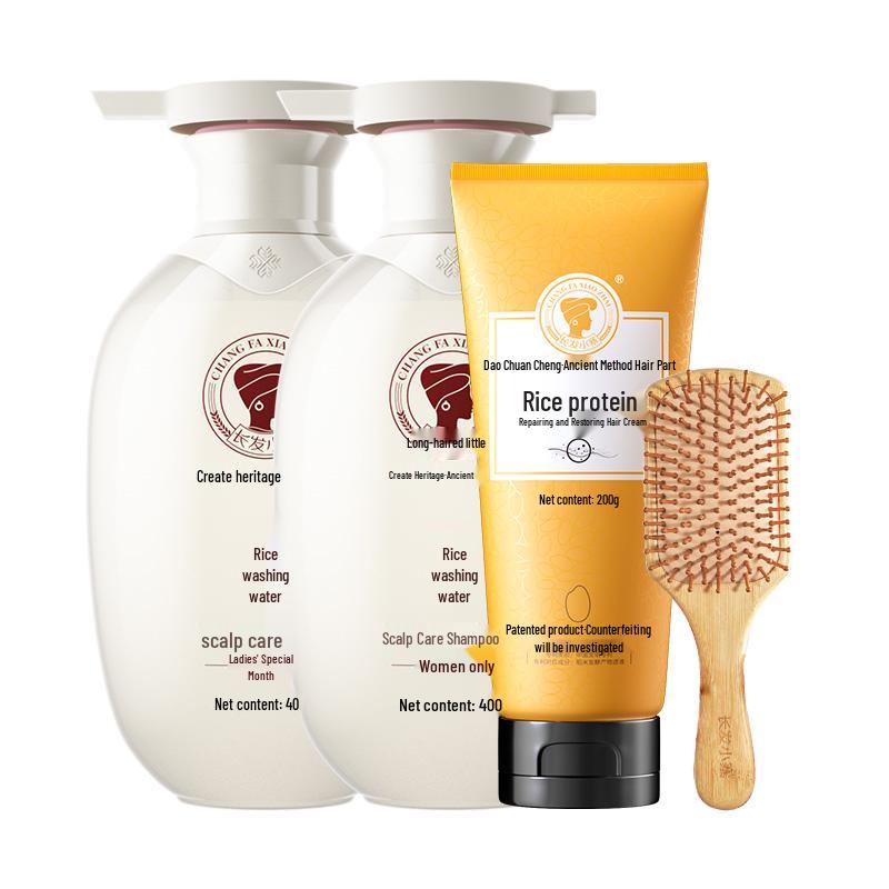 

Long Hair Xiaozhai Women s Rice Water Hair Care Kit