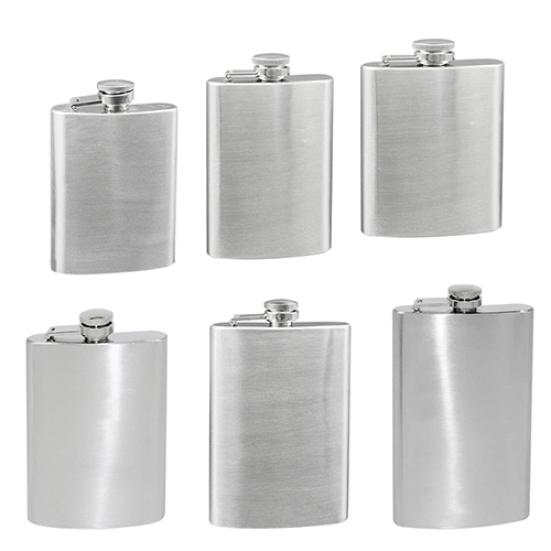 thumbnail image 2 of 10oz Stainless Steel Hip Flask With Funnel - Portable Liquor Flask For Men & Women 2 of 9