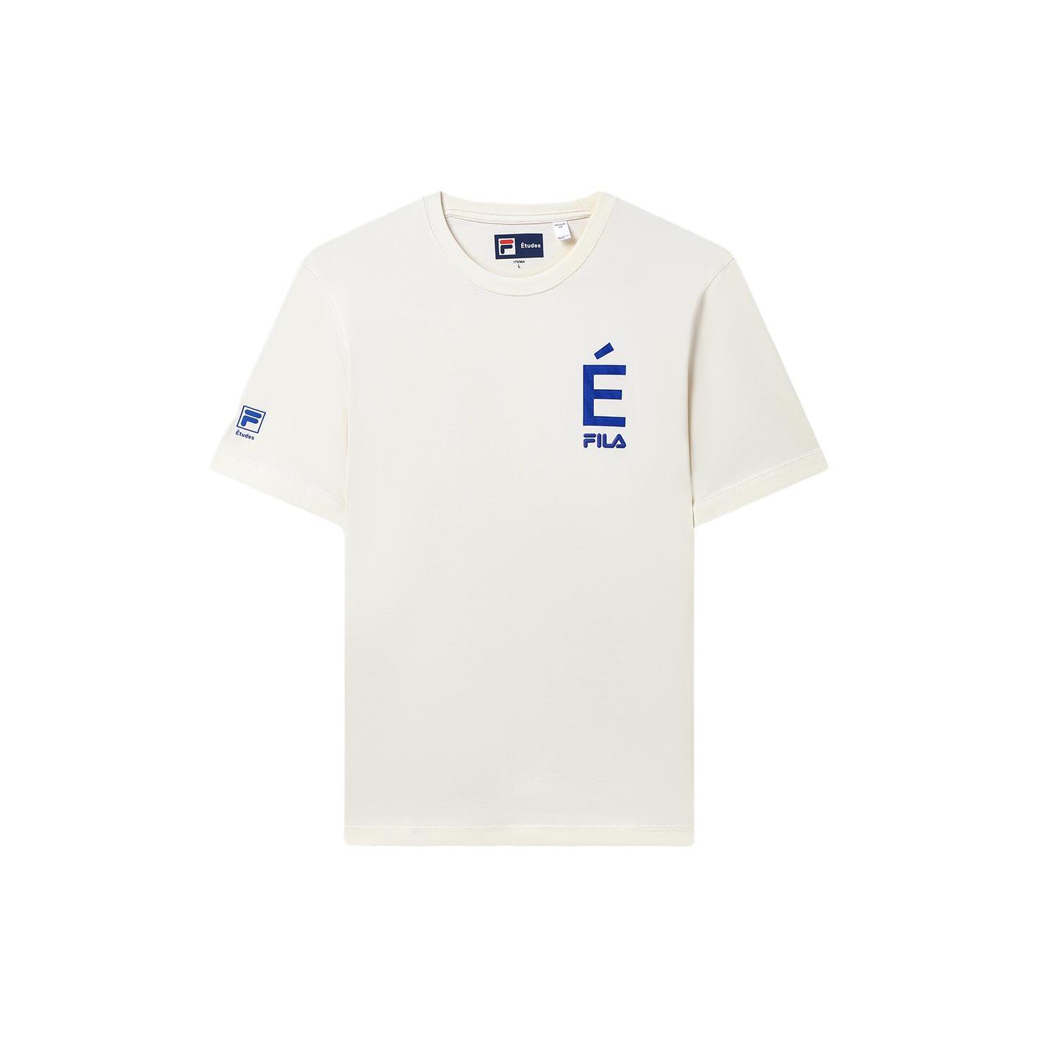 FILA x Études T Shirt Men s Ivory F11M326111F-IV XXL
