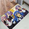 Kawaii Anime Lucky Star Izumi Konata Floor Mat Cozy Flannel Soft Thick Non-Slip Mat For Living Room Bedroom Kitchen Decor Rugs