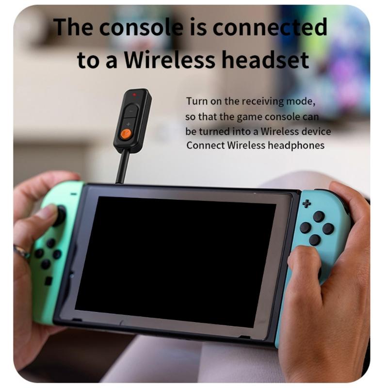 Wireless Auditory Transmitter Receiver 3.5MM Bluetooth-compatible 5.4 for Car TV PC Headphones Hifi Stereo Adapter