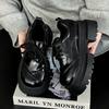 Fashion 2025 Spring Women JK Mary Jane Shoes Fashion Lace Up Shoes Vintage Platform Elegant Thick Heel Shoes