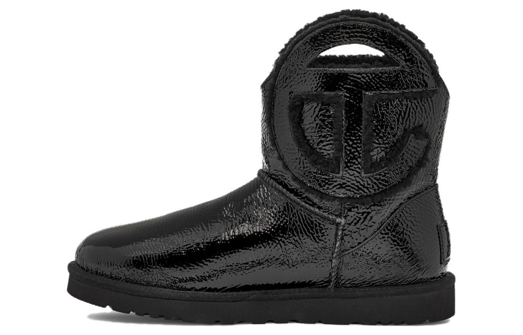 UGG X Telfar Мини-сапоги с логотипом и мятой Черные 1155790-BLK 37