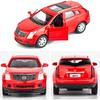 1:43 skala Cadillac SRX Diecast Alloy Model samochodzik, funkcja wycofania pojazd dla dzieci dorośli kolekcja prezentów