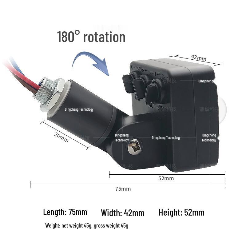 Compact Infrared Sensor Floodlight with Apple-Sensor Technology