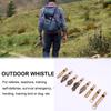 Pure Brass Whistle Keychain Outdoor Gear Bamboo Node Dragon Head Judge Whistle Competition Survival Competition Outdoor Goods