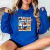 Disney Eltern-Kind-Outfits, Kinder-Hoodies, Moana bedruckte Baumwoll-Sweatshirts für Männer und Frauen, Freizeit-Oberteile, lockere Kleidung