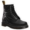 DR. Martens 1460 Solar Flare Leder Schnürstiefel Unisex Stiefel Schwarz 41813001