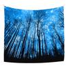 Blue Dream Forest Wall Hanging Bedroom Wall Fabric Living Room Decoration Fabric Background Cloth Hanging Cloth Wall Carpet