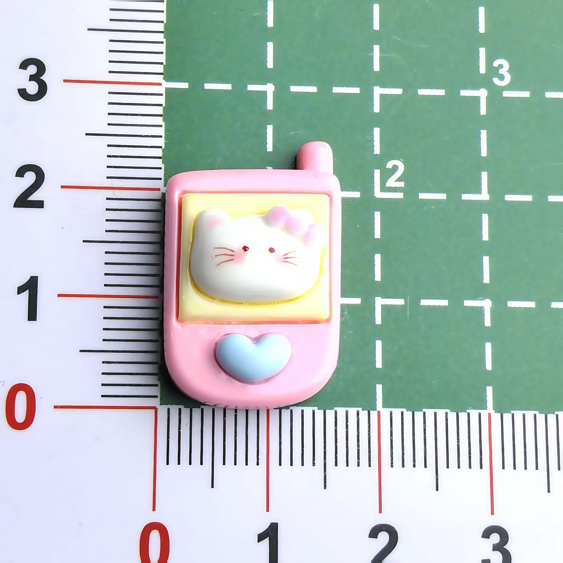 Creative DIY Cartoon Kitten Disguise: Fun, Handmade Accessories  Resin Ornaments Kit Small Card
