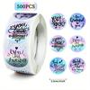 500pcs/Roll Laser Motivational Language Art Fonts Stickers for Guitar Skateboard Water Bottles Bumper Helmet Snowboard Laptop Phone Case Fridge