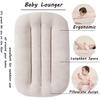 Baby Lounger,Baby Lounger Pillow,Baby Lounger Nest Cover for 0-12 Month (Mist Blue)