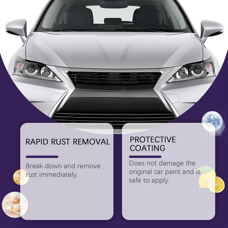 Rust Removal Spray Powerful Rust Stain Remover Iron Remover Spray Effective Iron Rust Remover Metal Rust Remover For Most