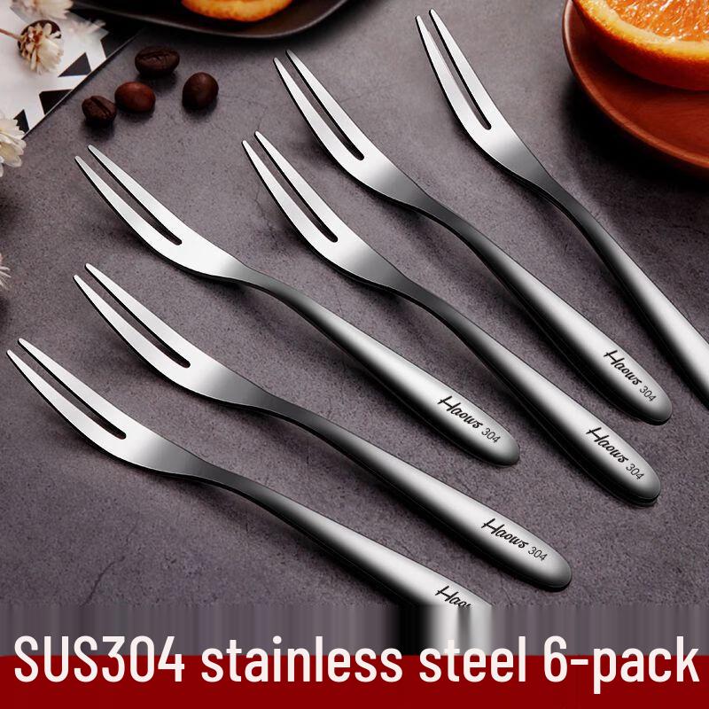 304 Stainless Steel Dessert Fruit Fork Set