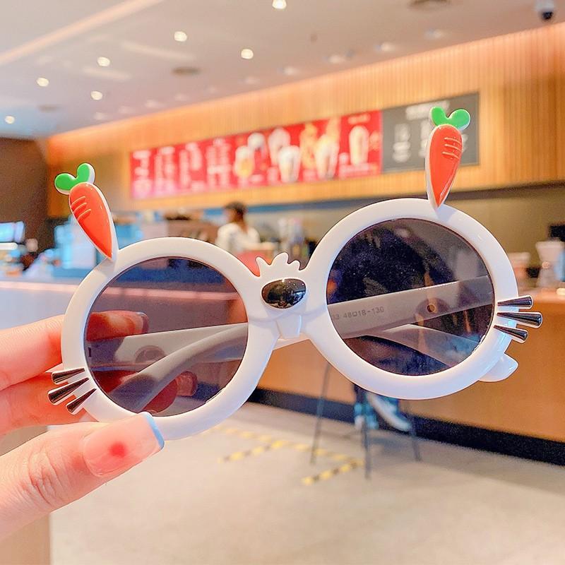 

Детские солнцезащитные очки с защитой от ультрафиолета для мальчиков и девочек, милые детские нескользящие солнцезащитные очки с героями мультфильмов, детские очки Tide белый