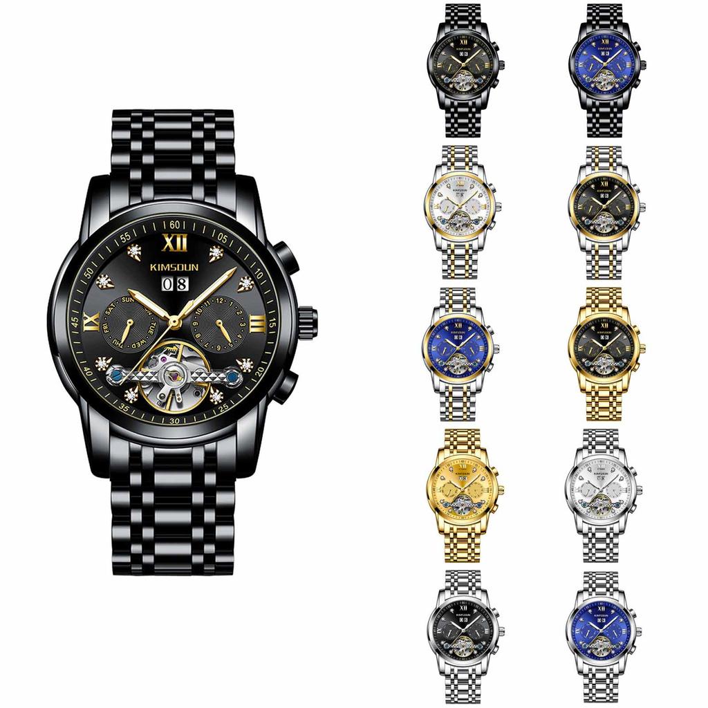 Men's Waterproof Luminous Running Alarm Clock Watch