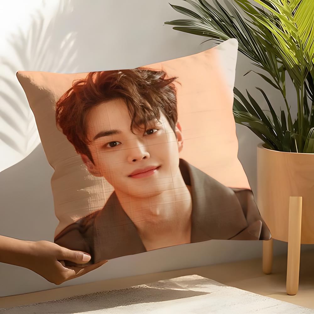 Popular Stars Ssong KkangS Pillow Case Home Living Room Decoration Linen Pillow Cases Cushion Cover